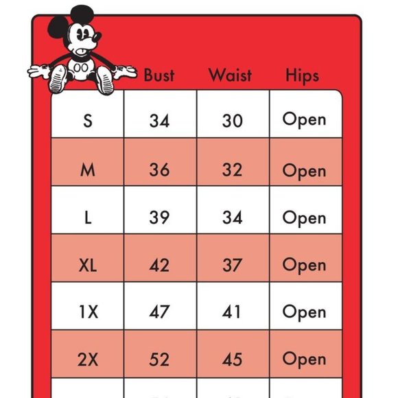 Stitch Shoppe by Loungefly Disney Mickey & Minnie Red Comic Strip Diner Dress - Picture 7 of 8